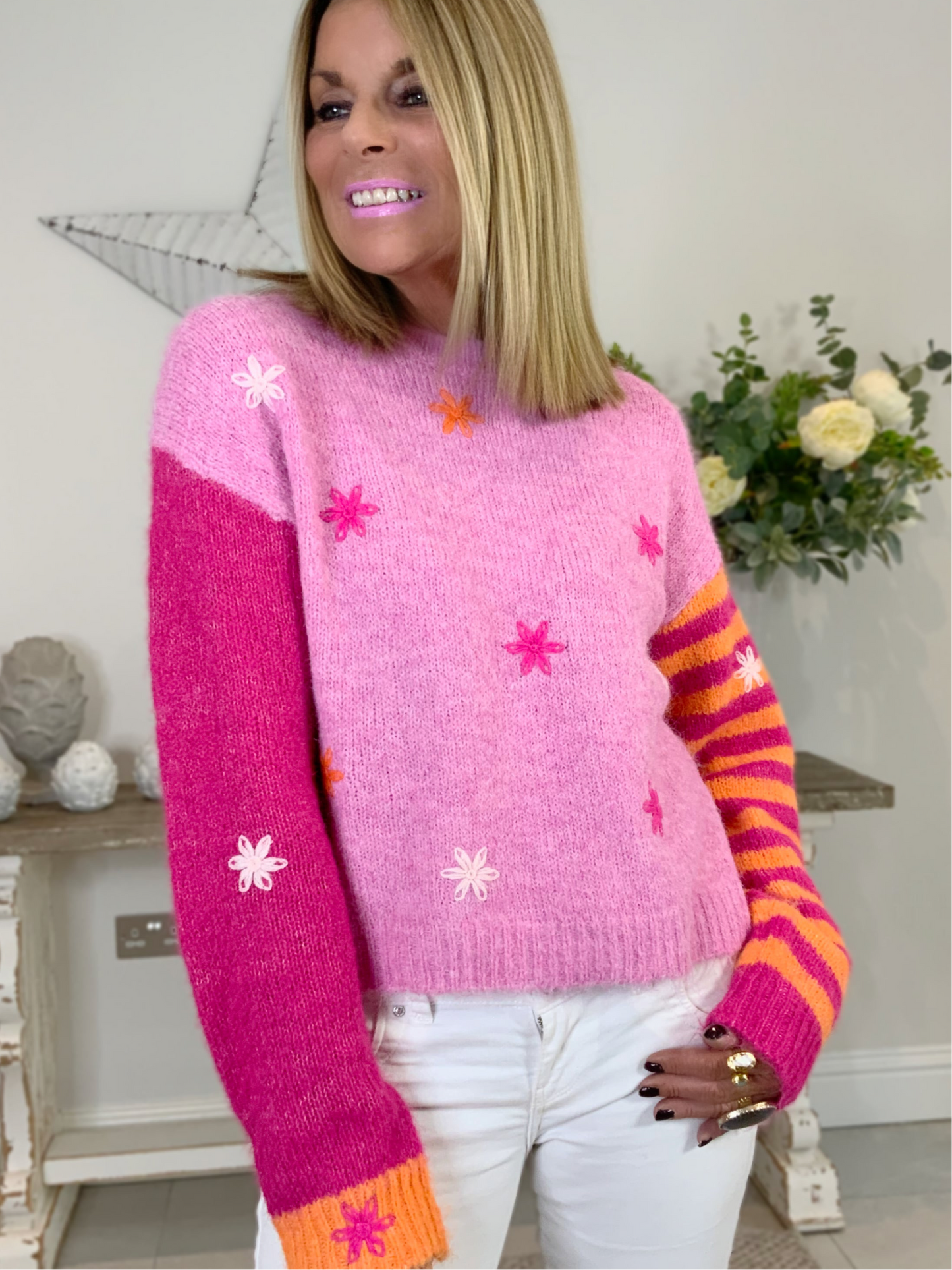 Daisy Flower Jumper