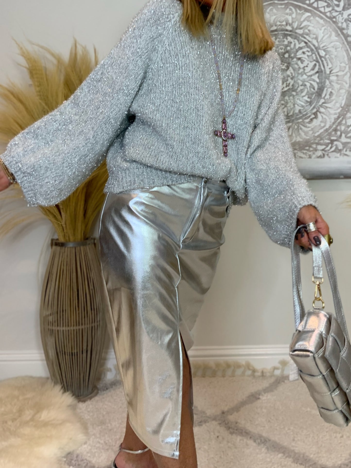 Lucinda Lurex Shimmer Jumper