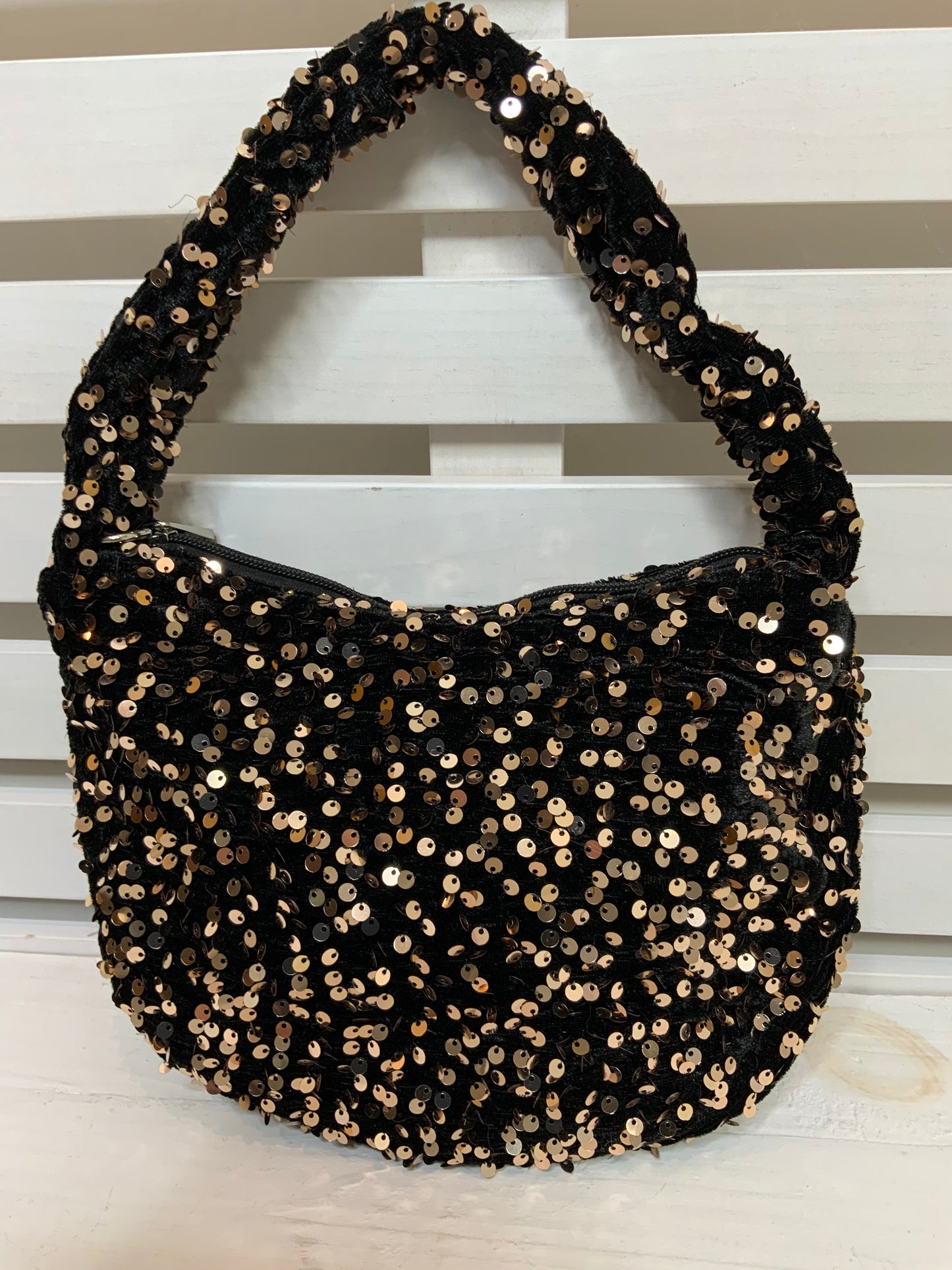 Viva Sequin Pouch Bag