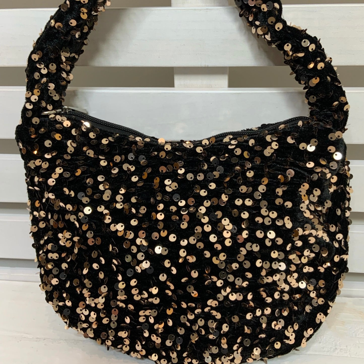 Viva Sequin Pouch Bag