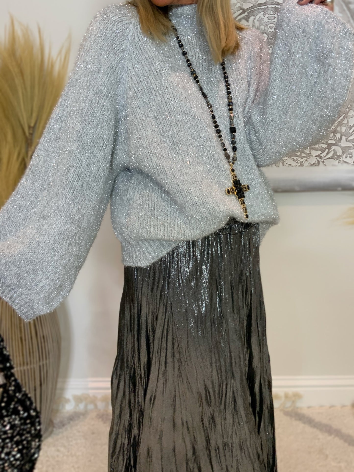 Lucinda Lurex Shimmer Jumper