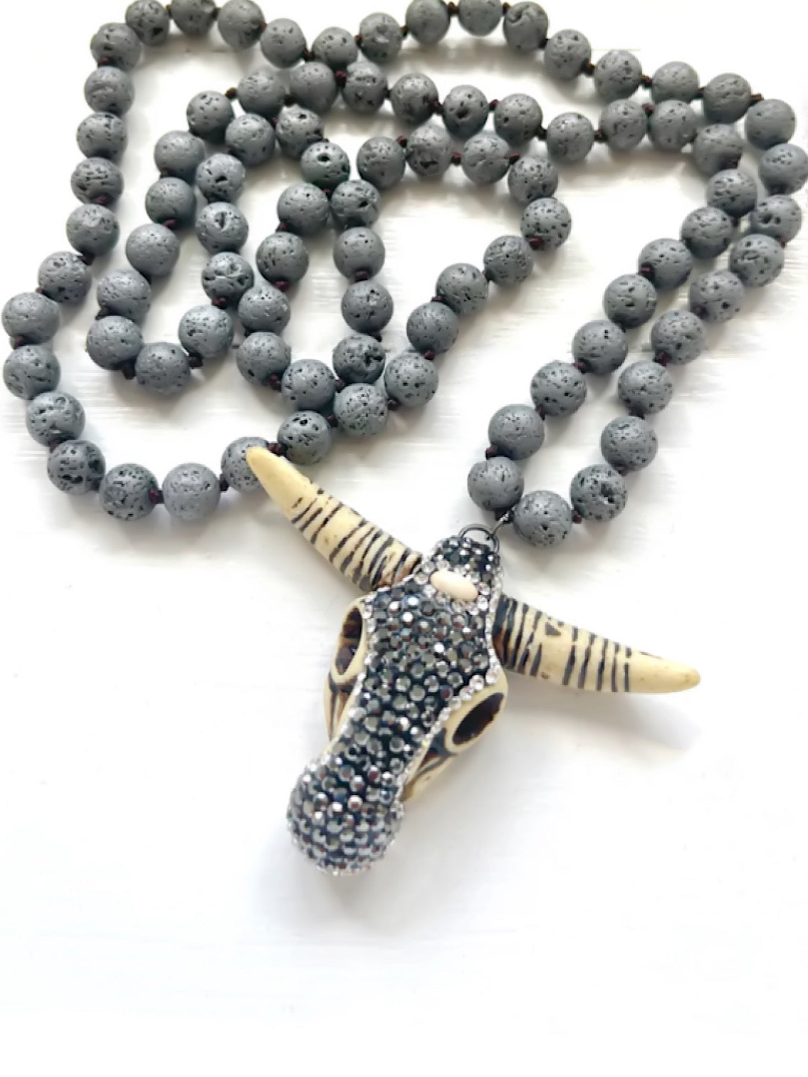 Buffalo Crystal Necklace