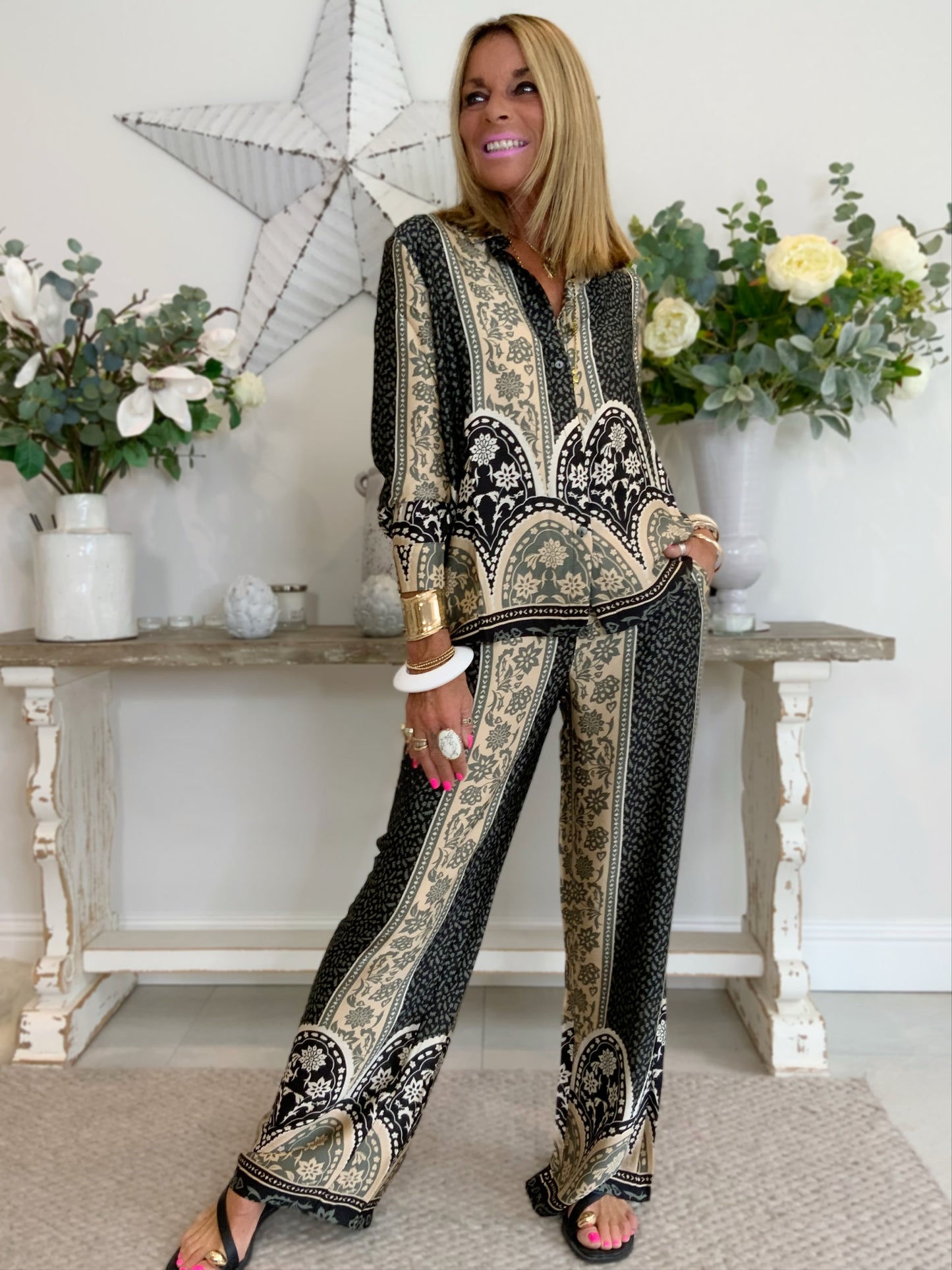Issy Print Shirt
