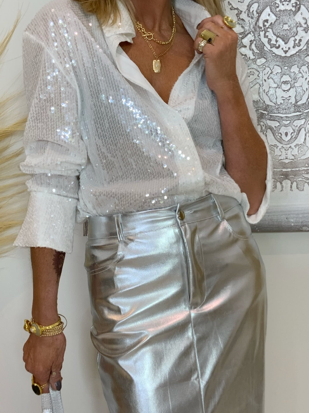 Sequin Shirt