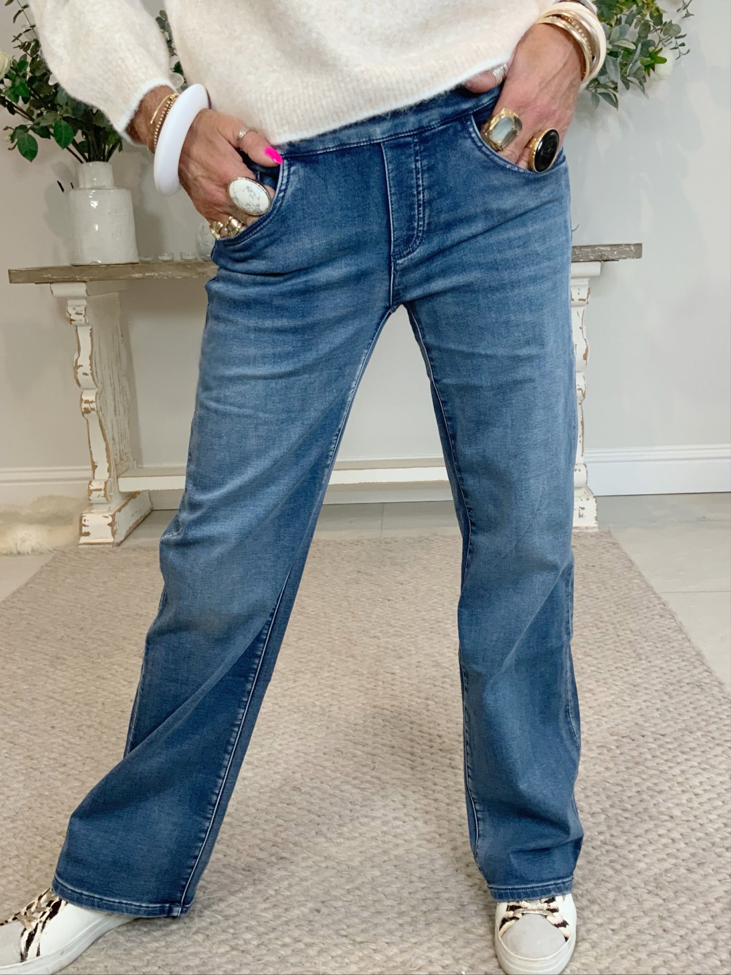 Harlow High Waisted Flared Jean