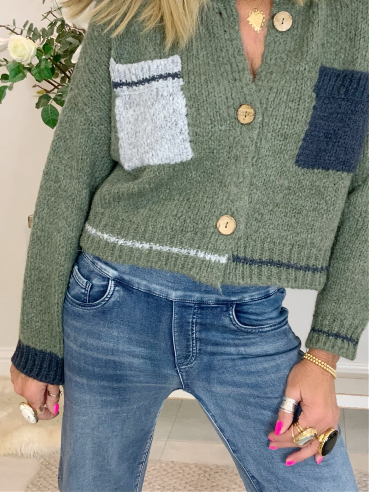 Harlow High Waisted Flared Jean
