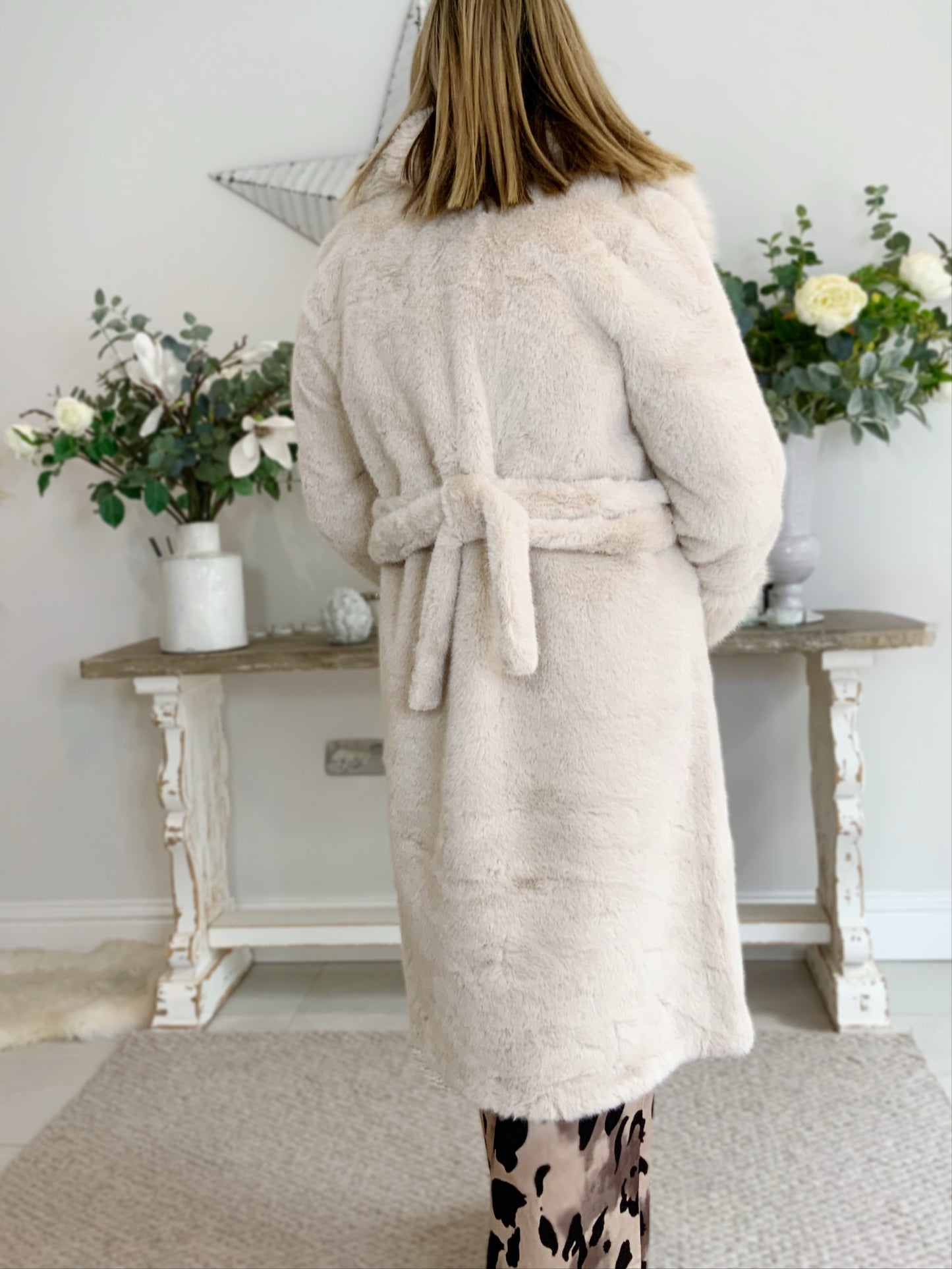 Faux Fur Luxury Coat