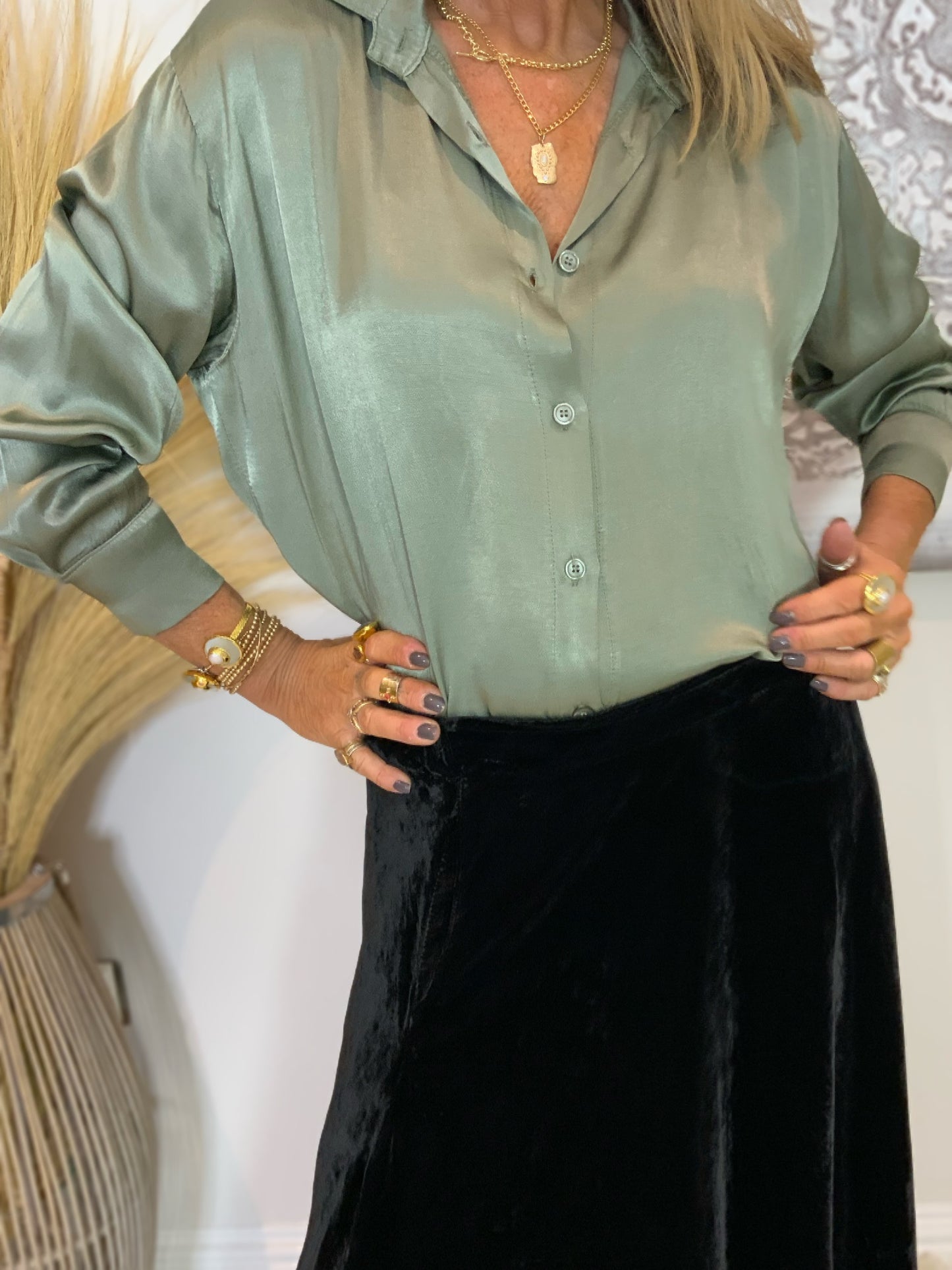 Stella Silk Blouse