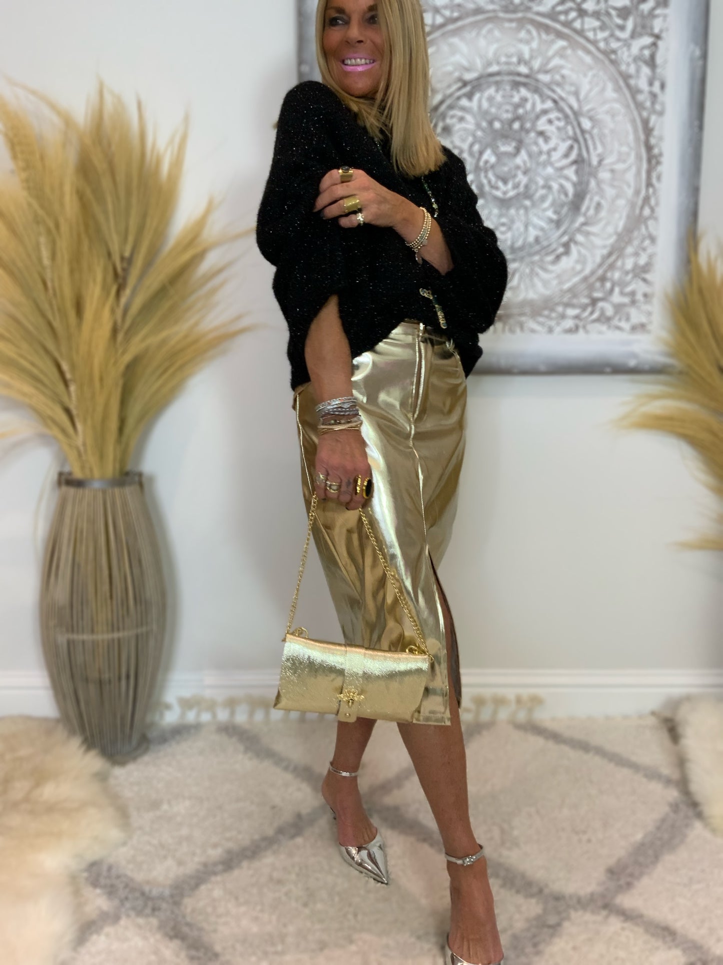 Lucinda Lurex Shimmer Jumper