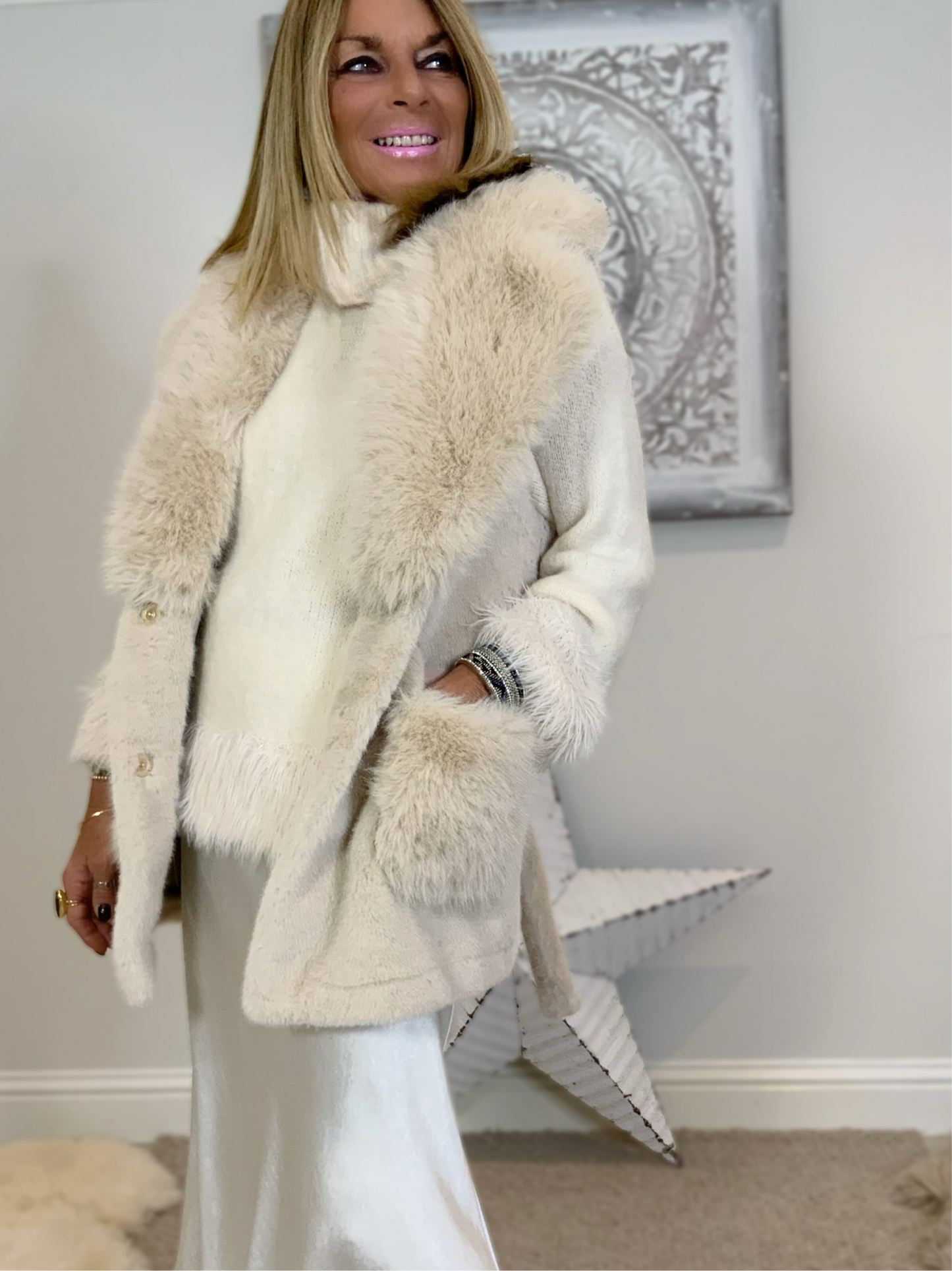 Felicia Faux Fur Gilet
