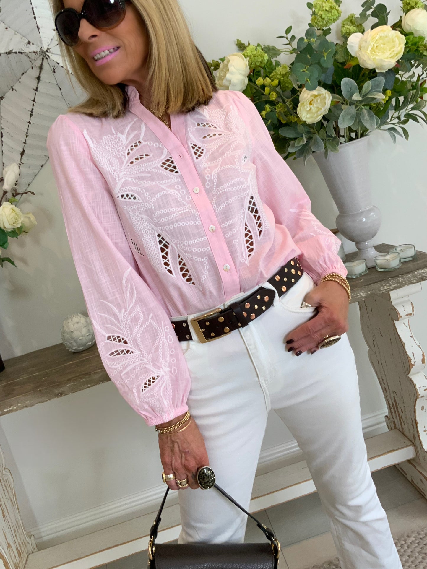 Florence Embroidery Blouse