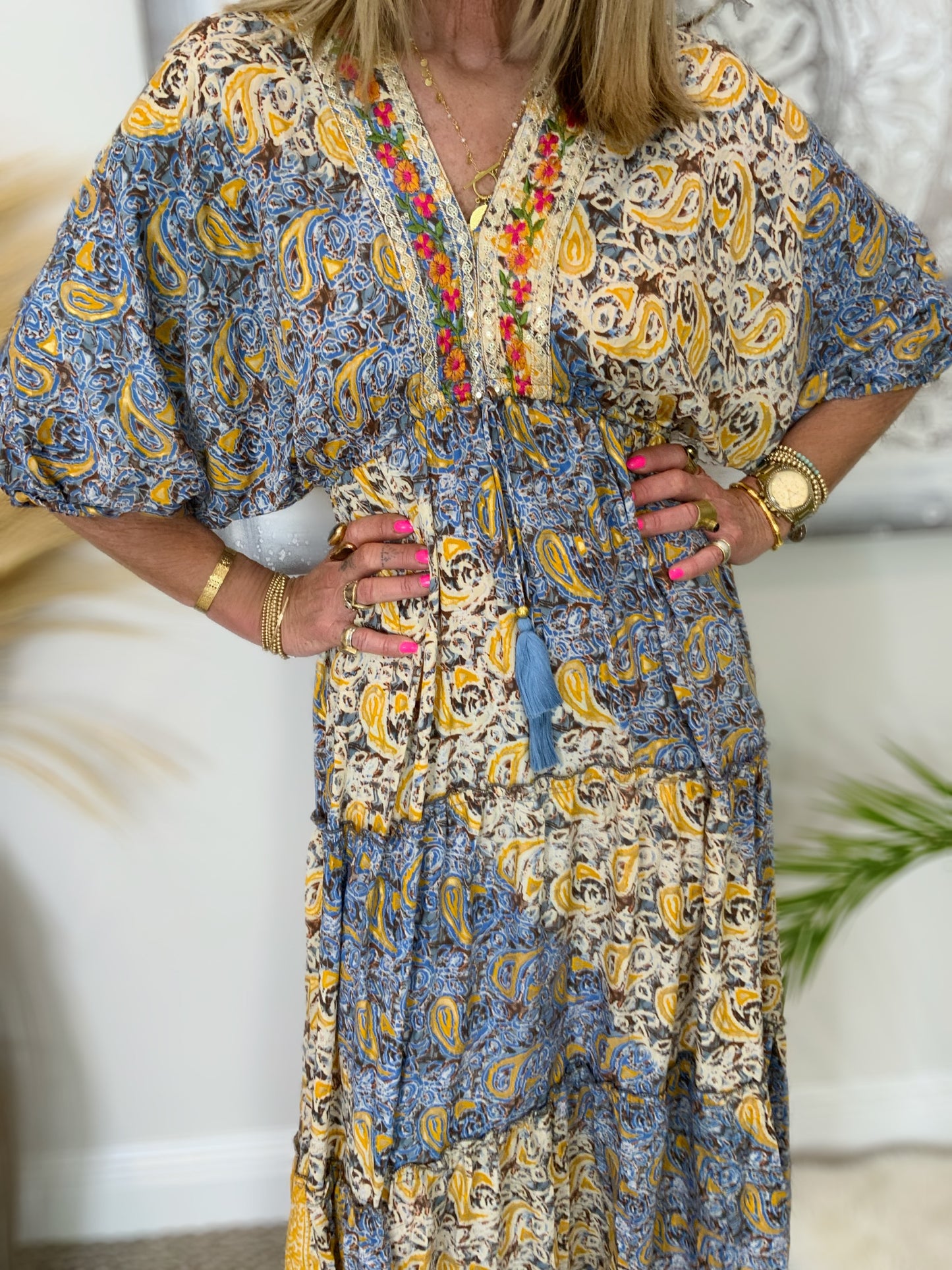 Tia Print Sundress