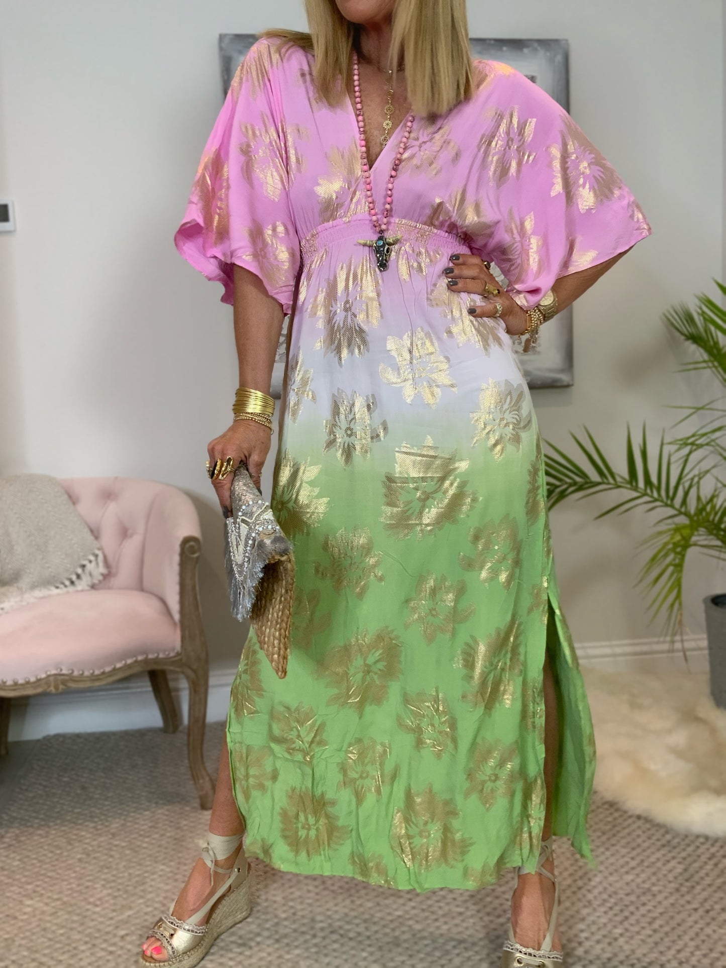 Ibva Ombre Sun Dress
