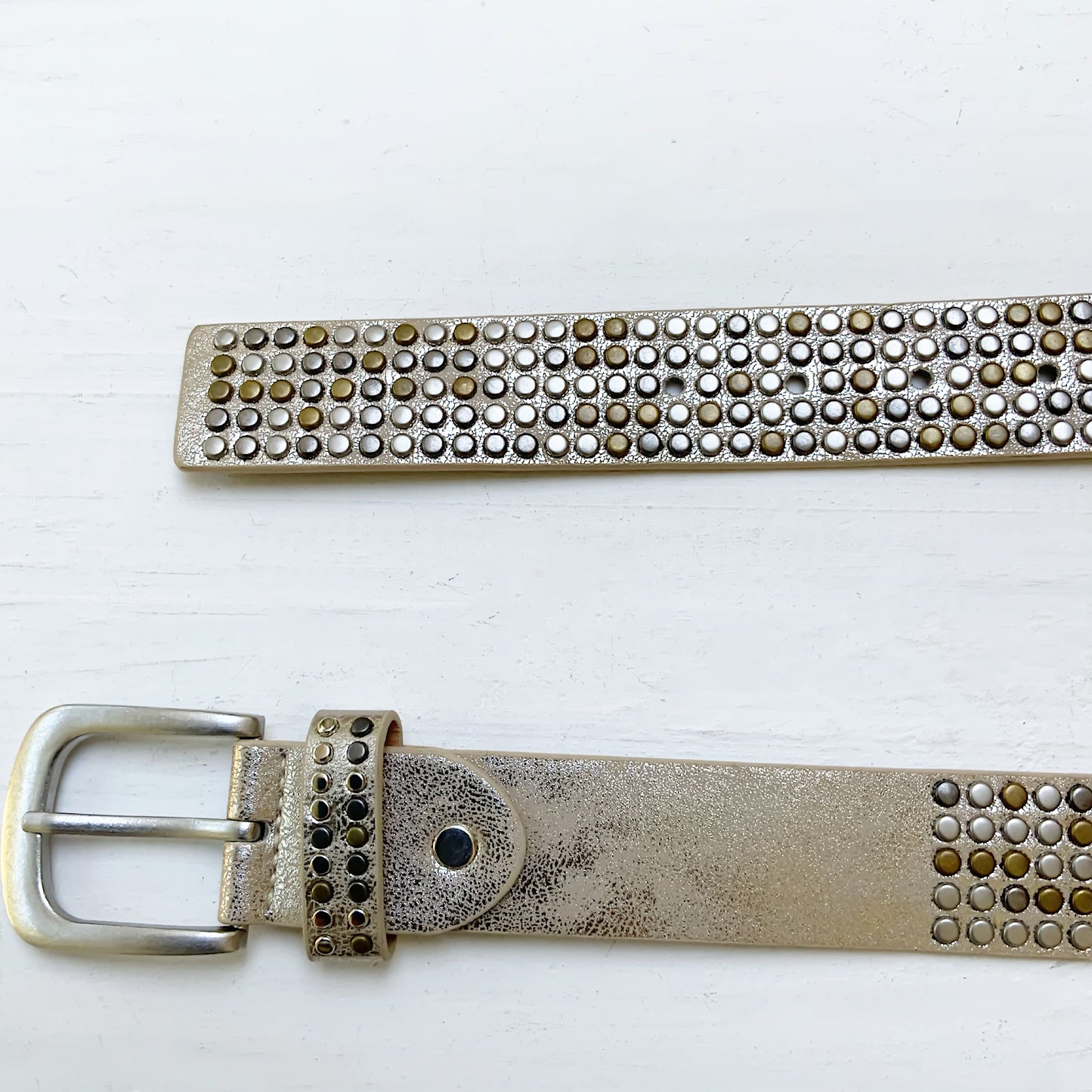 Gold Stud Jean Belt