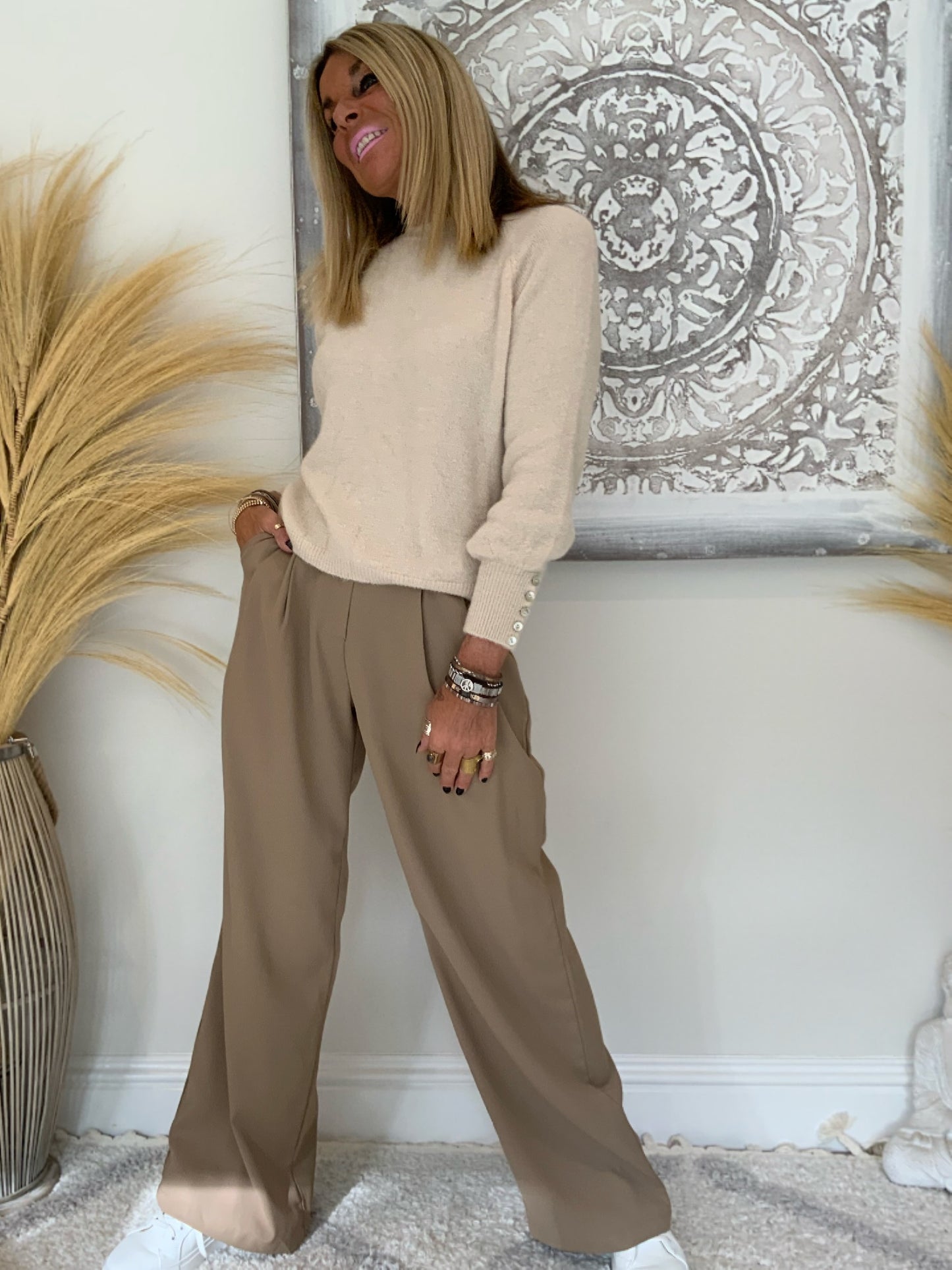 Classic Wide Leg Trouser