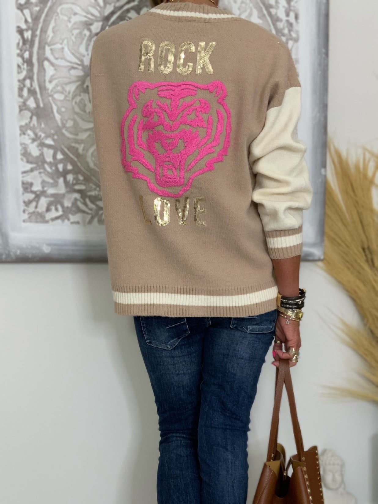 Tiger-Love-Rock Jumper