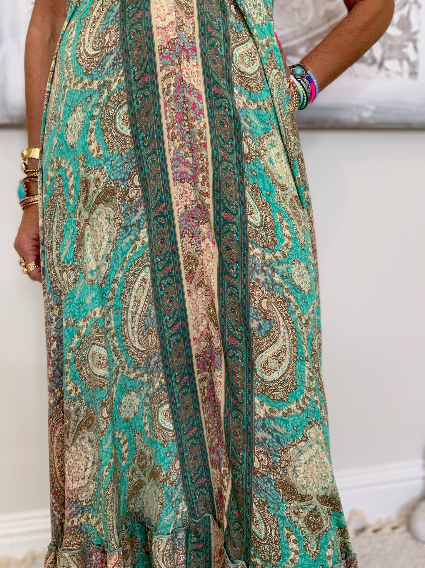 Pasha Print Dress