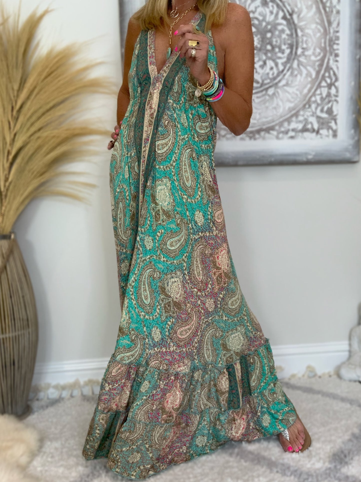 Pasha Print Dress