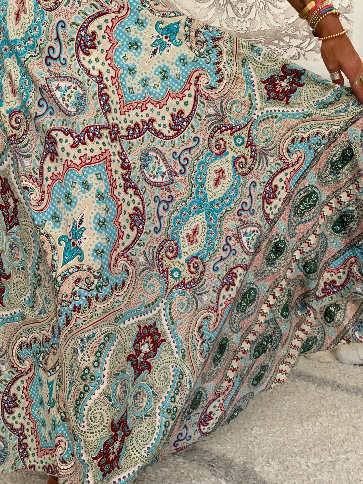 Zuri Print Halter-Neck Maxi