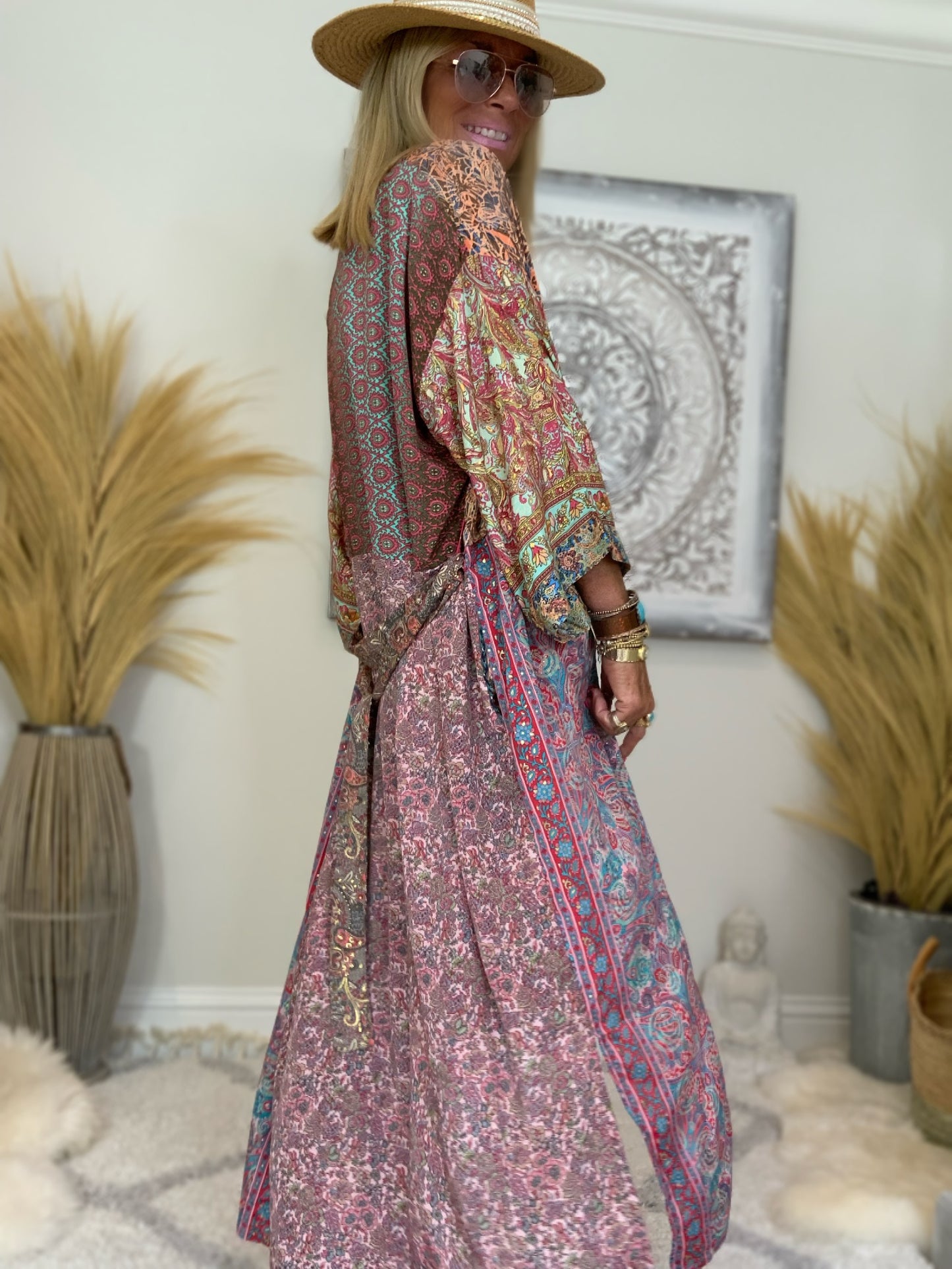 Dimitra Silky Kimono