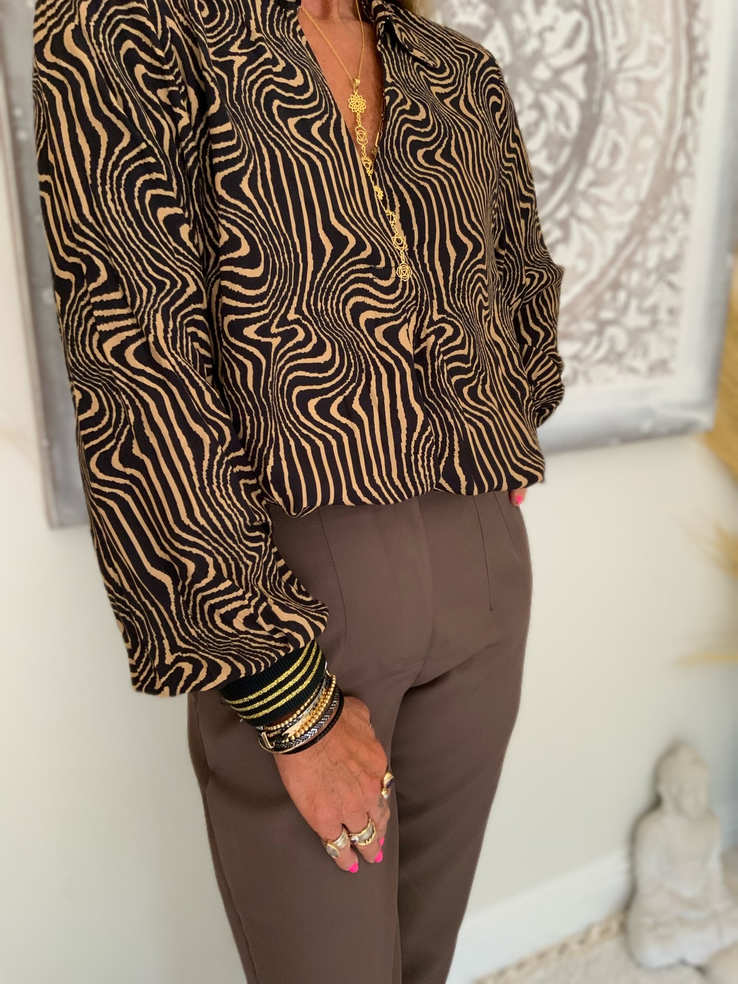 Zita Print Top