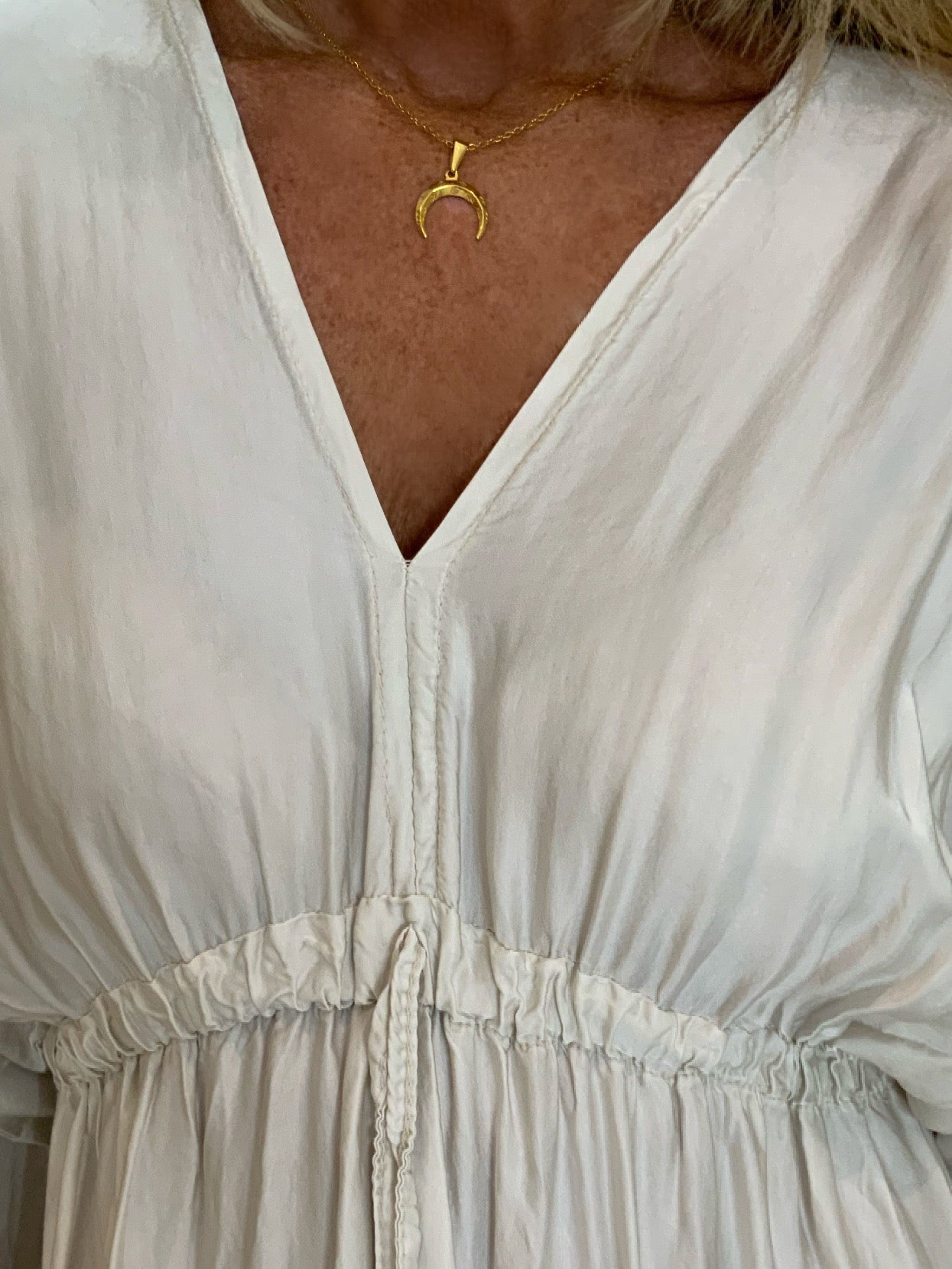 Boho Crescent Moon Necklace