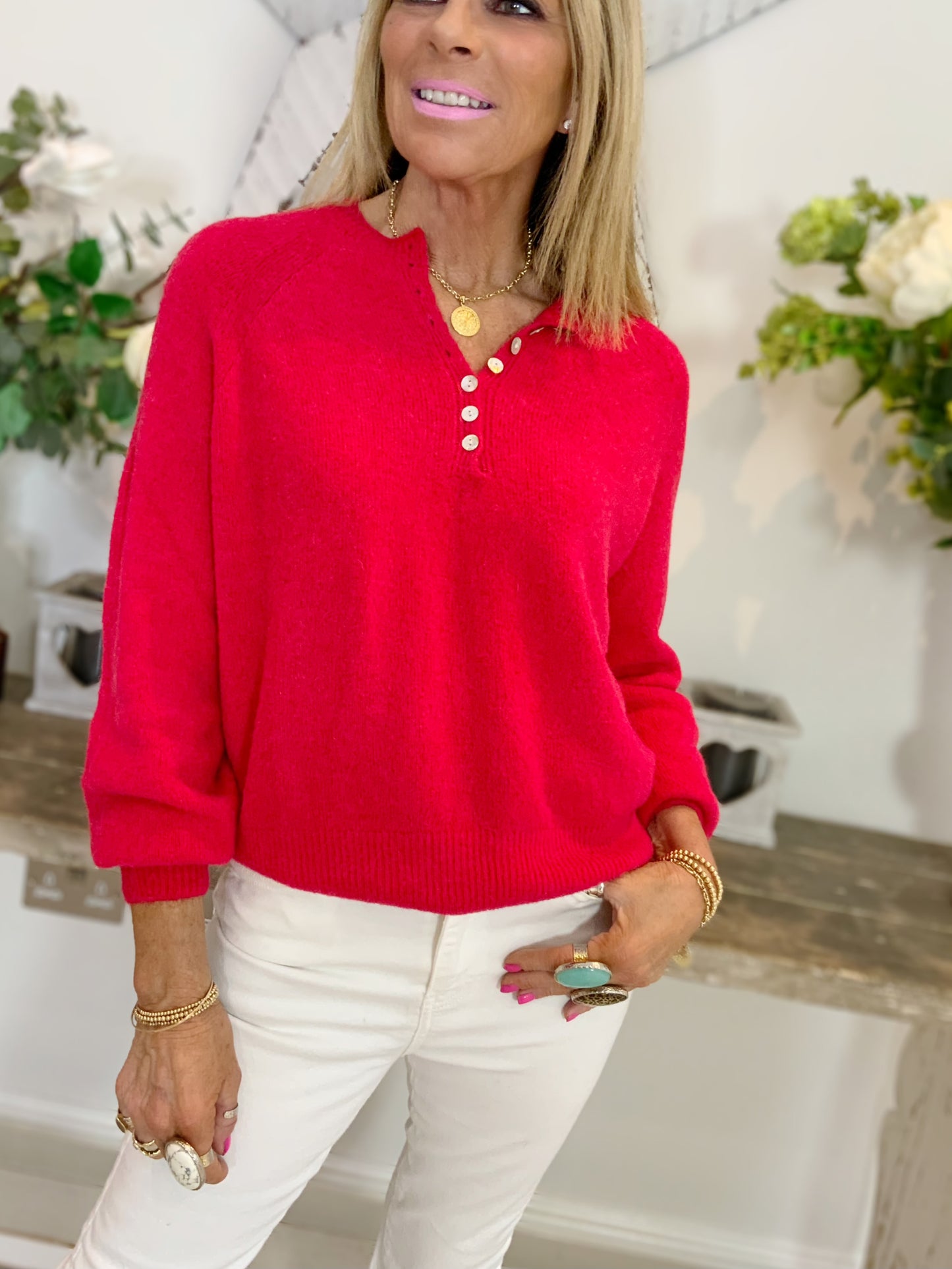 Tilly Button Alpaca Jumper