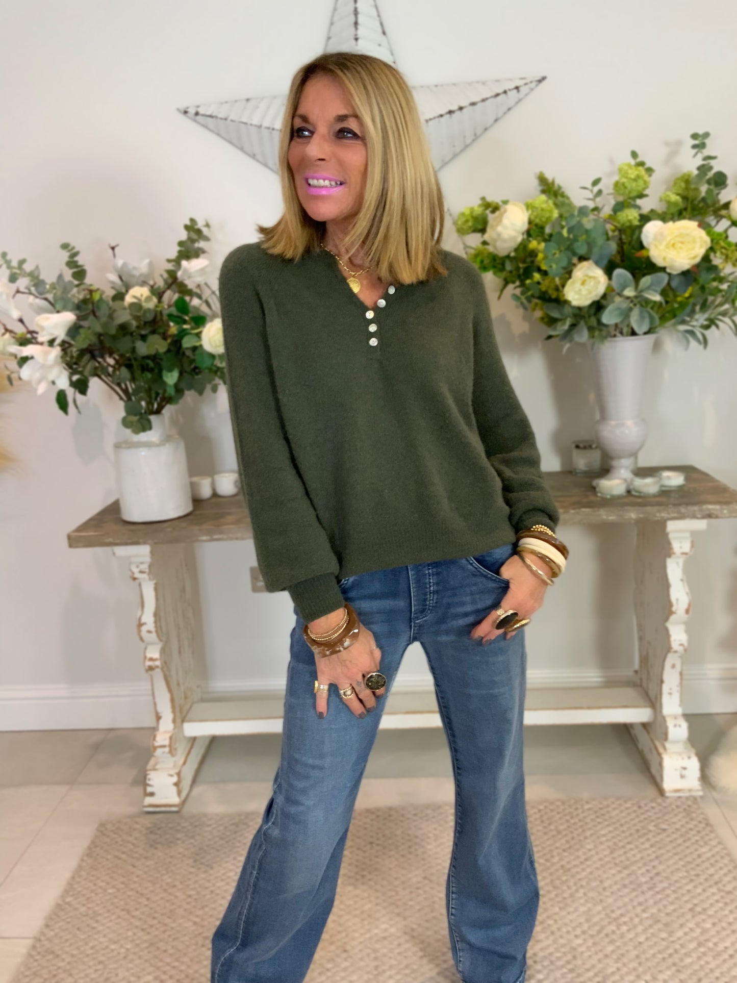 Tilly Button Alpaca Jumper