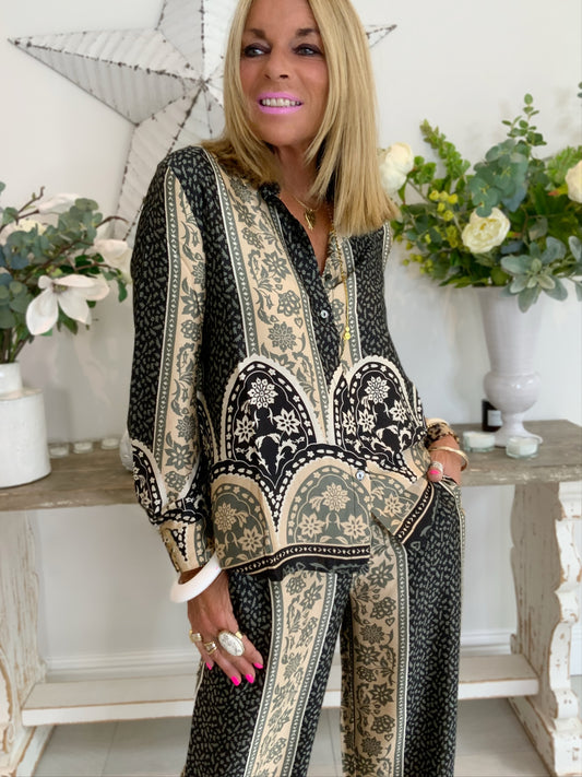 Issy Print Shirt