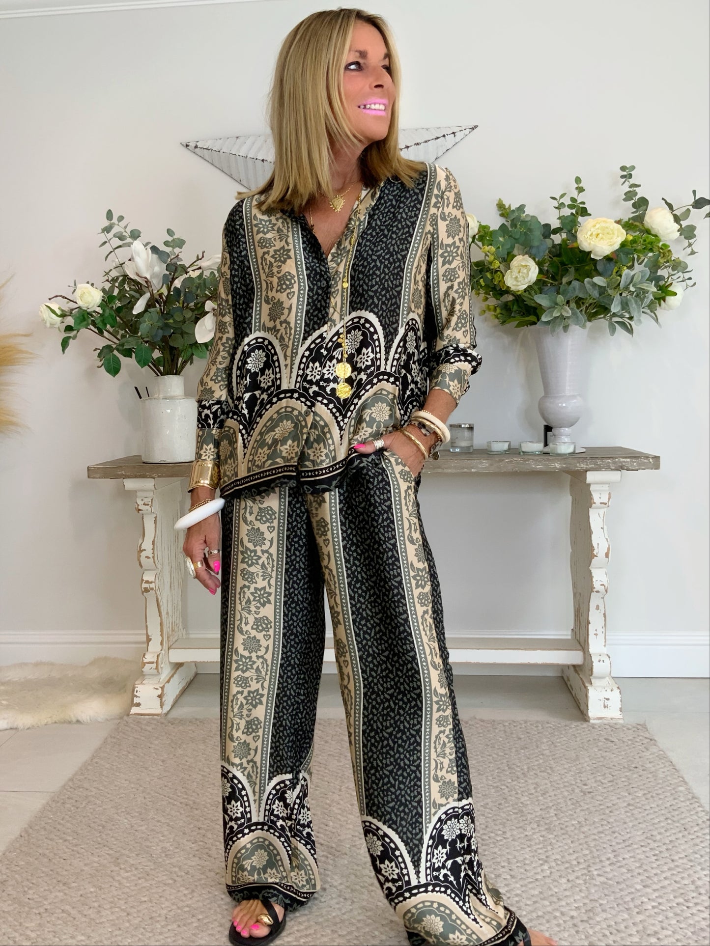 Issy Print Shirt