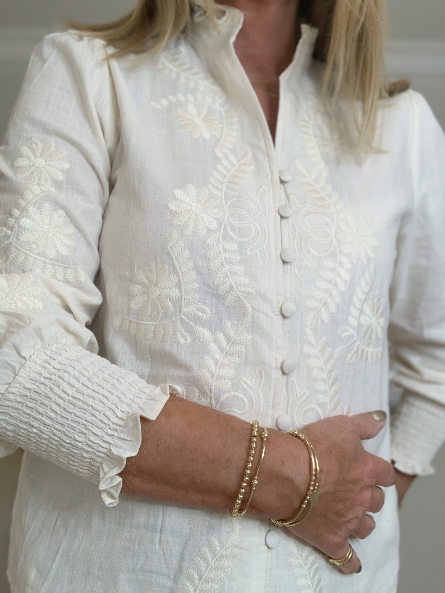 Abby Embroidered Blouse