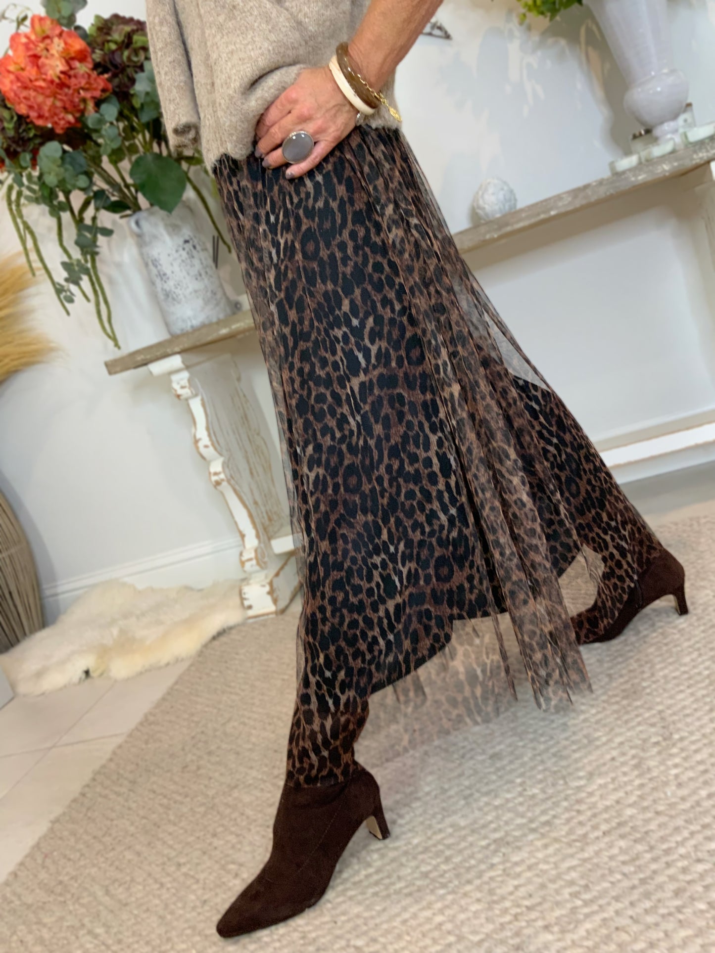 Telulah Tulle Maxi Skirt
