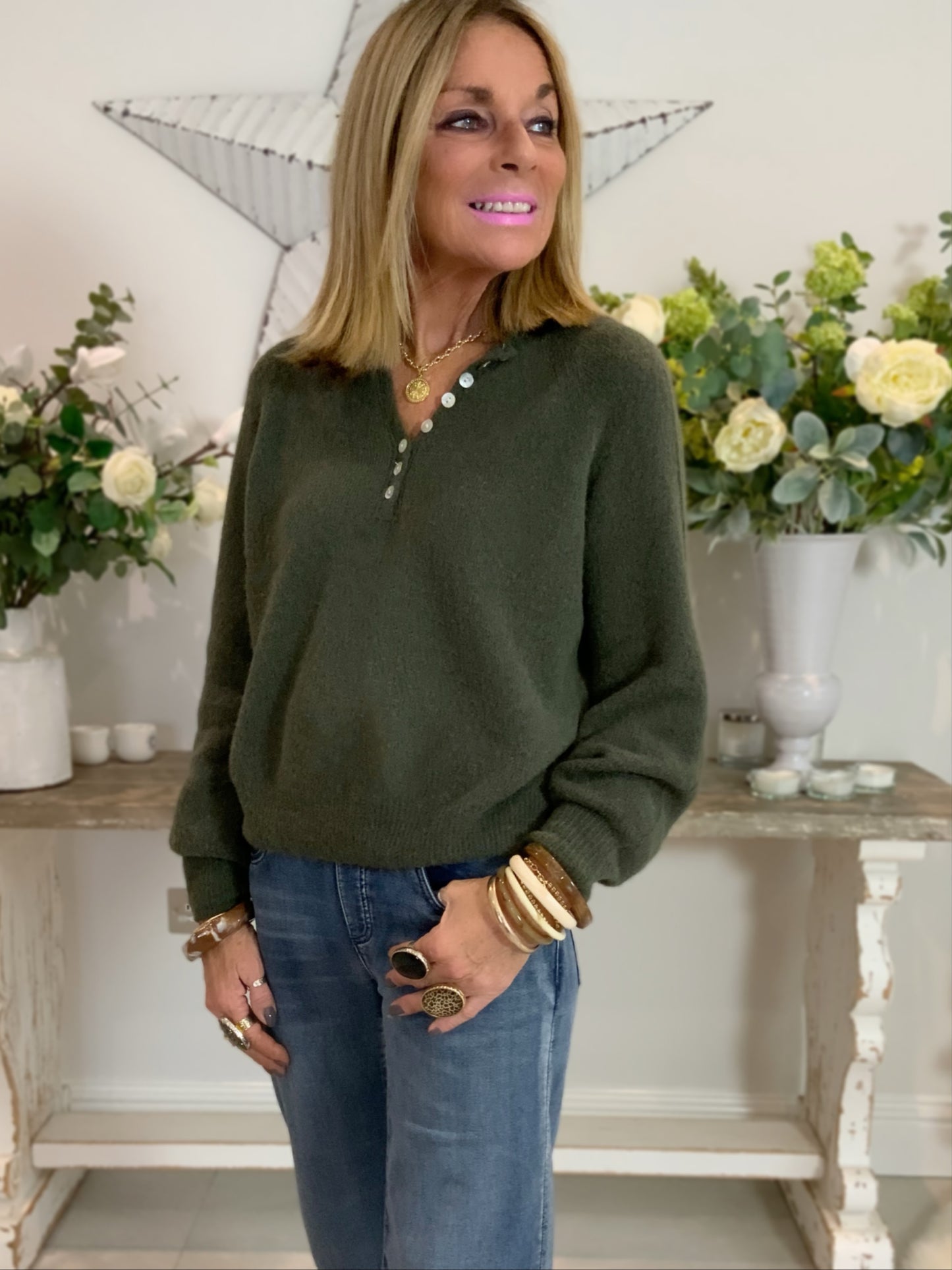 Tilly Button Alpaca Jumper