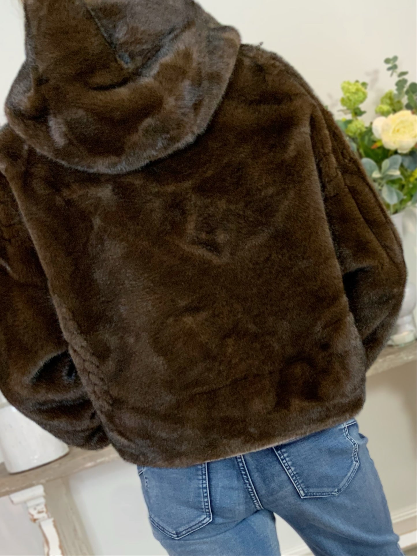 Finley Faux Fur Hooded Jacket