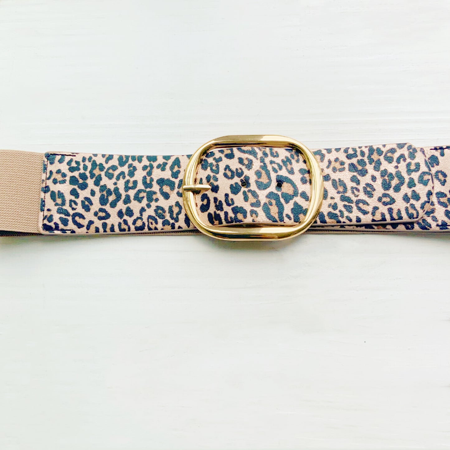 Leopard Print Belt