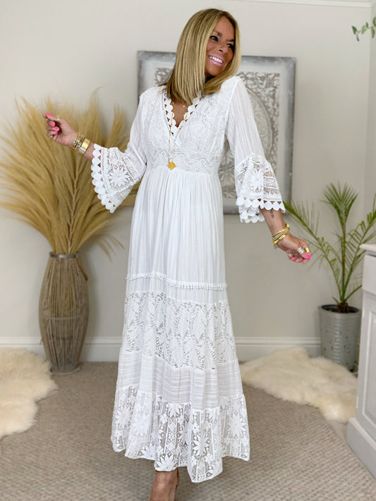 Bibi Lace Maxi Dress