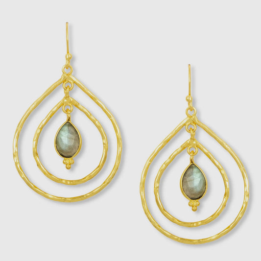 Saskia Teardrop Earrings