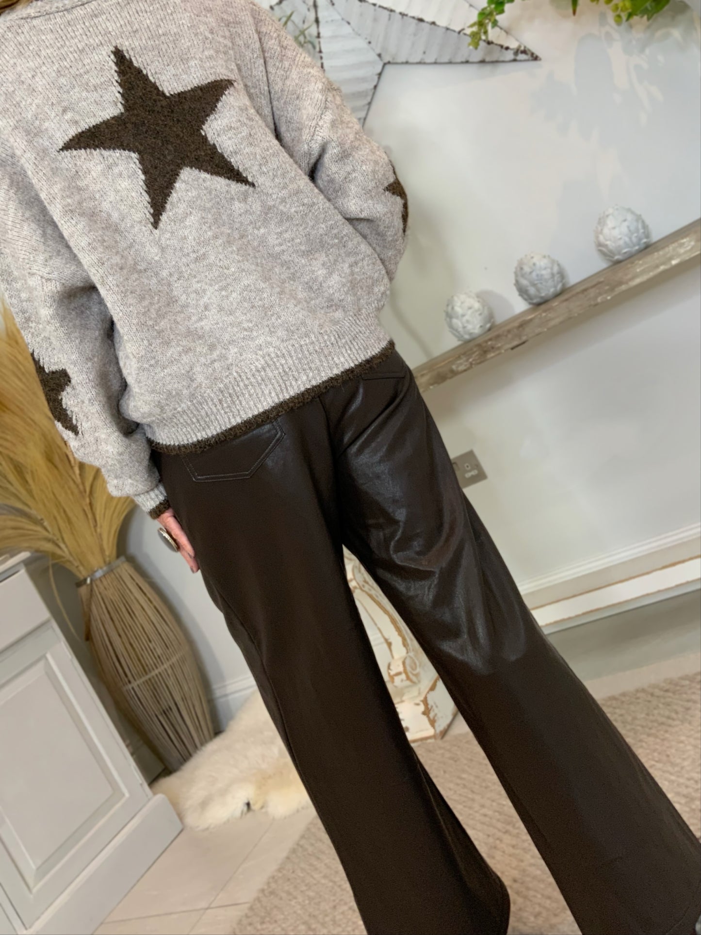 Star Relaxed Cardigan
