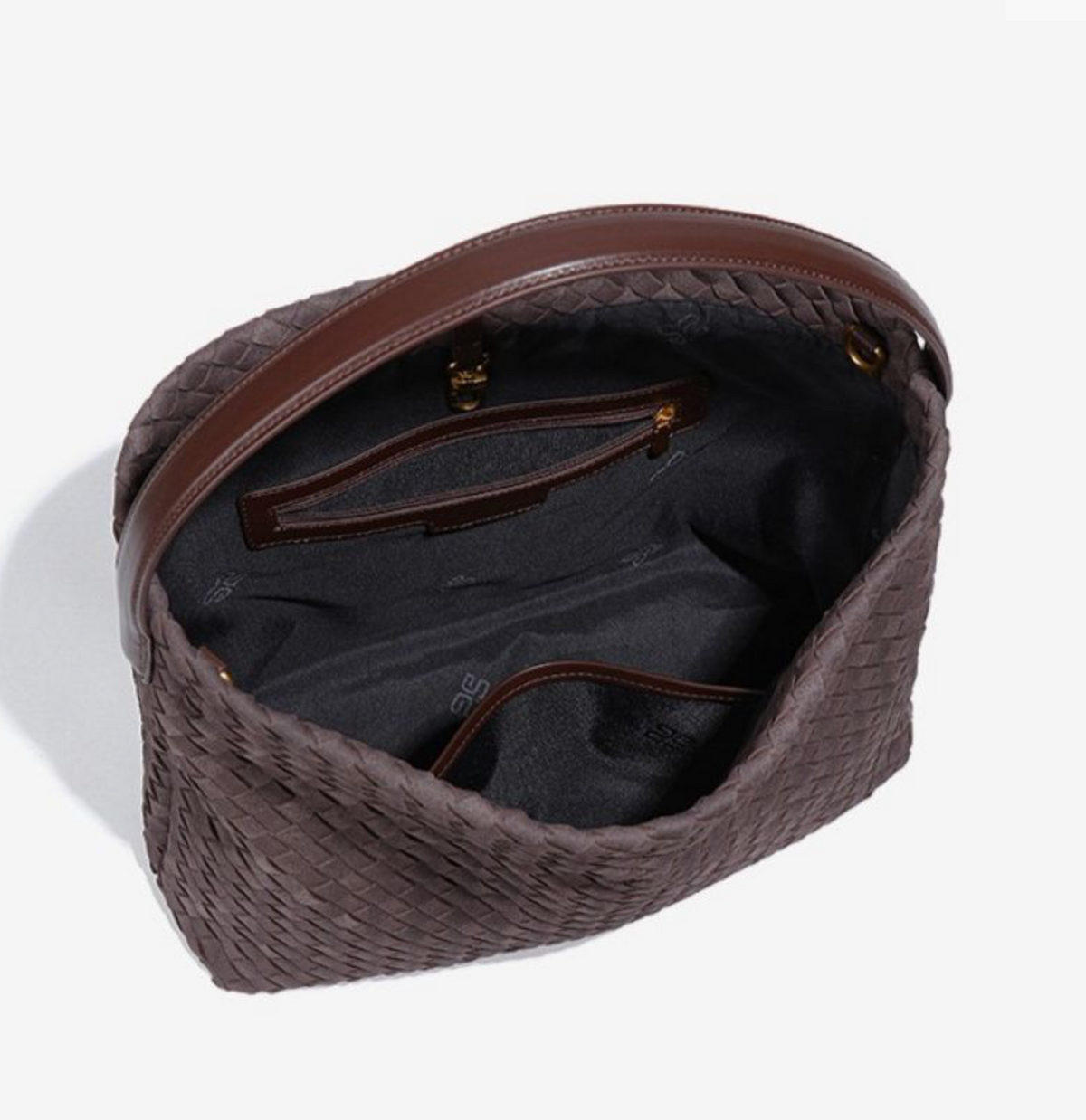 Woven Slouchy Shoulder Bag