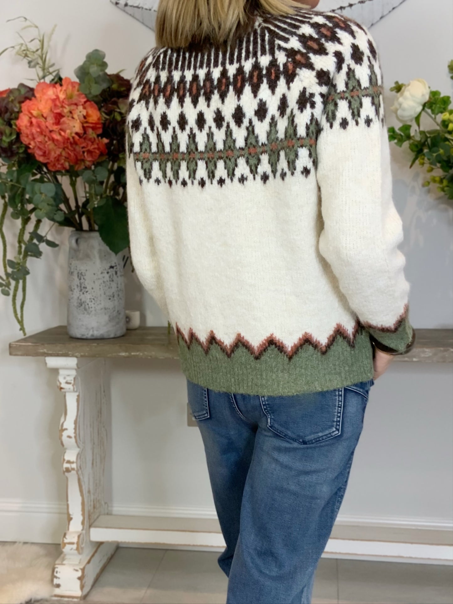 Madrid Argyle Sweater