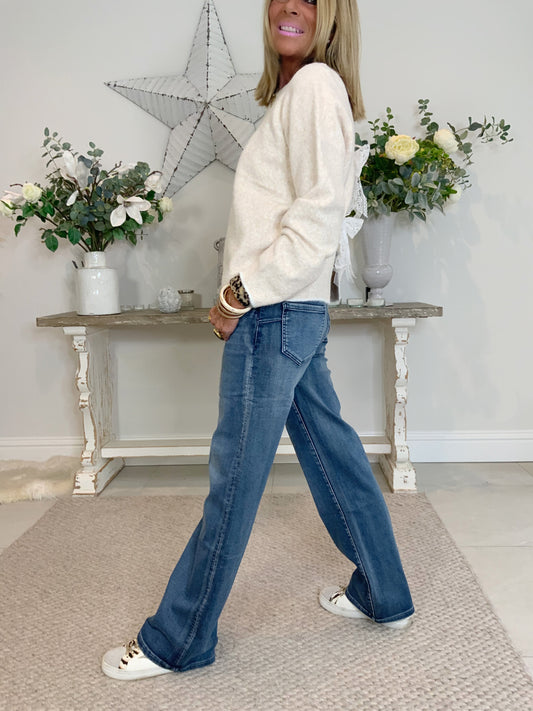 Harlow High Waisted Flared Jean