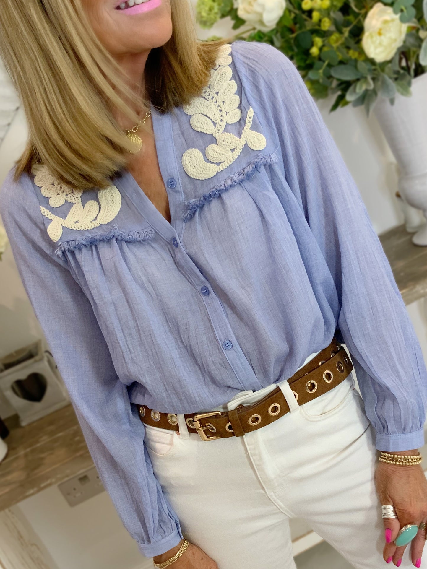 Sienna Embroidery Blouse