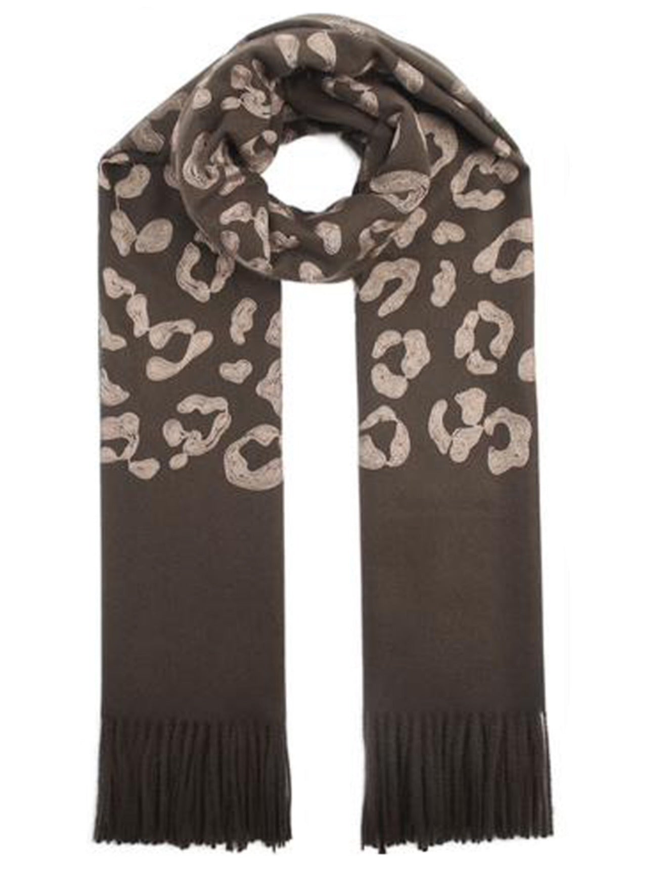 Leopard Print Scarf