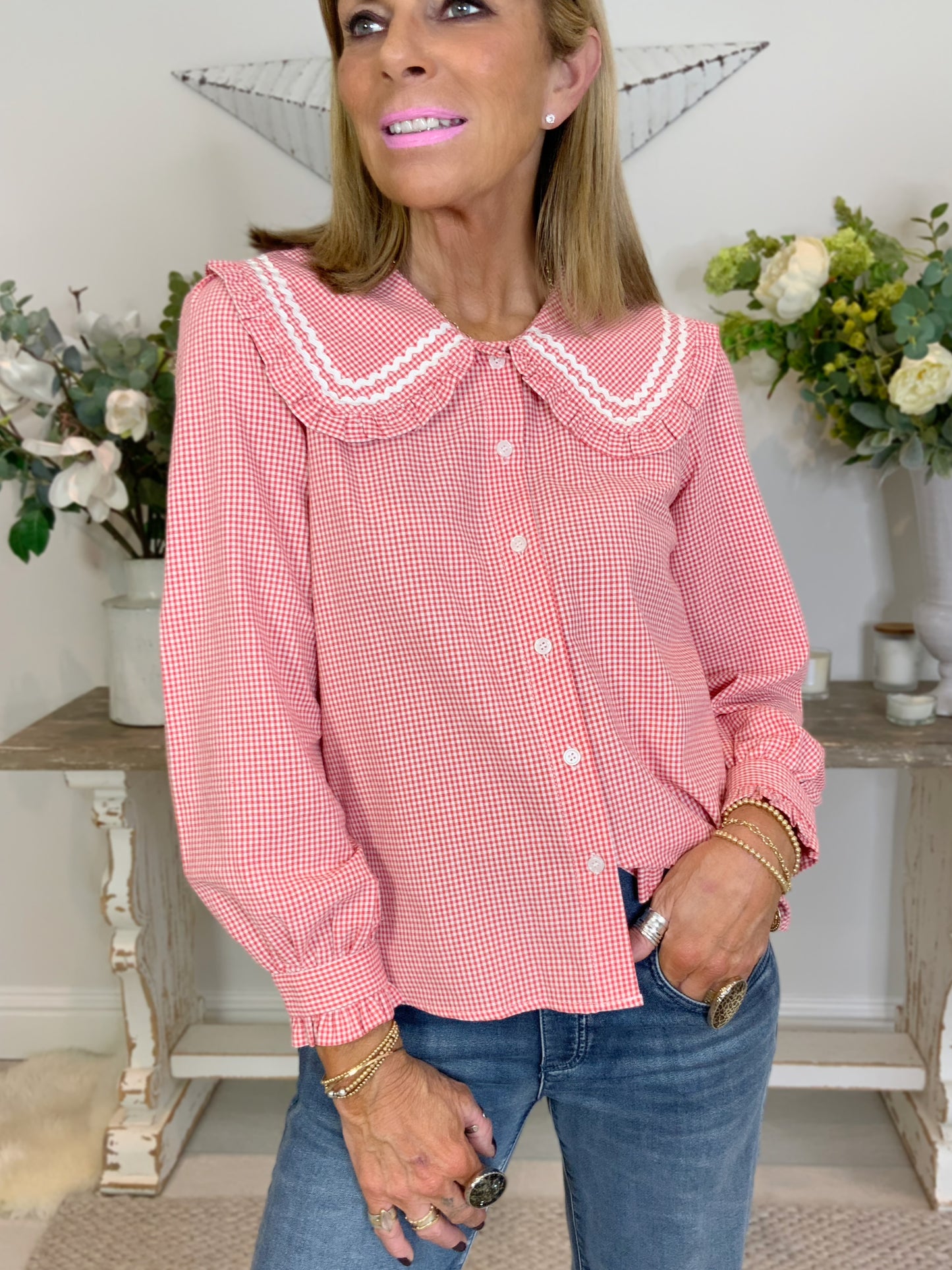 Lola Collar Blouse