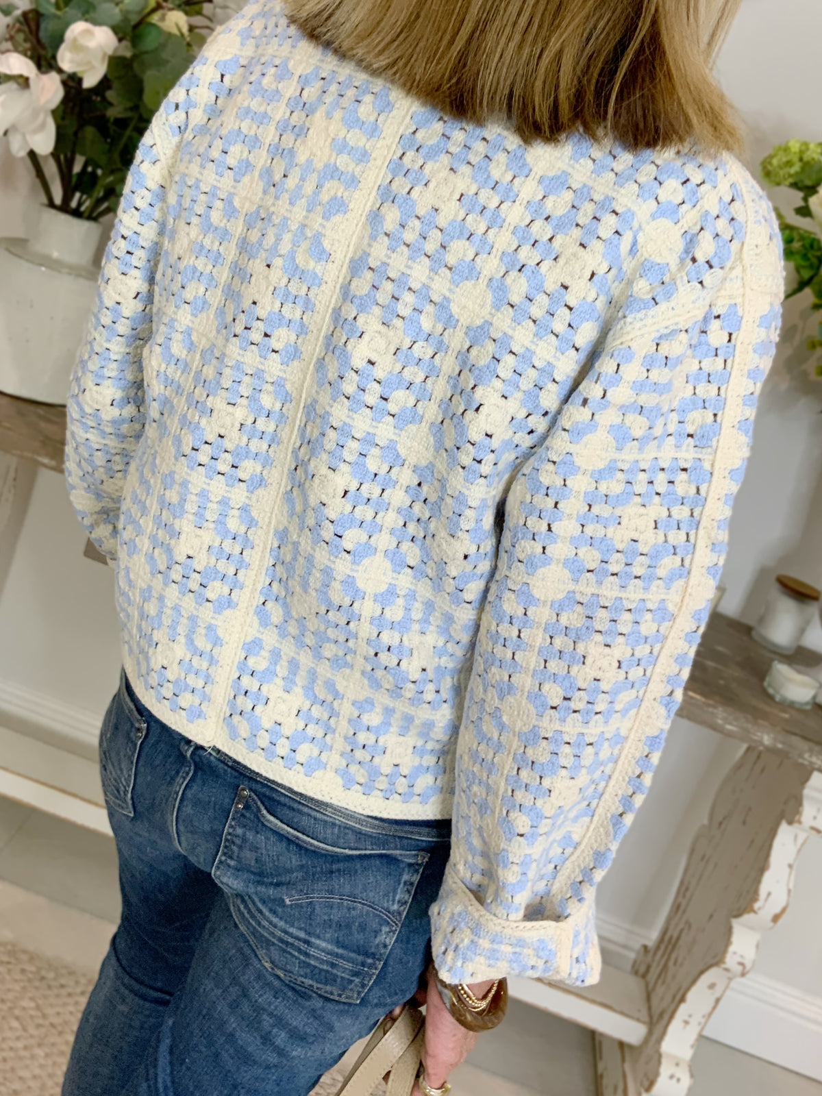 Cara Crochet Cardi-Jacket