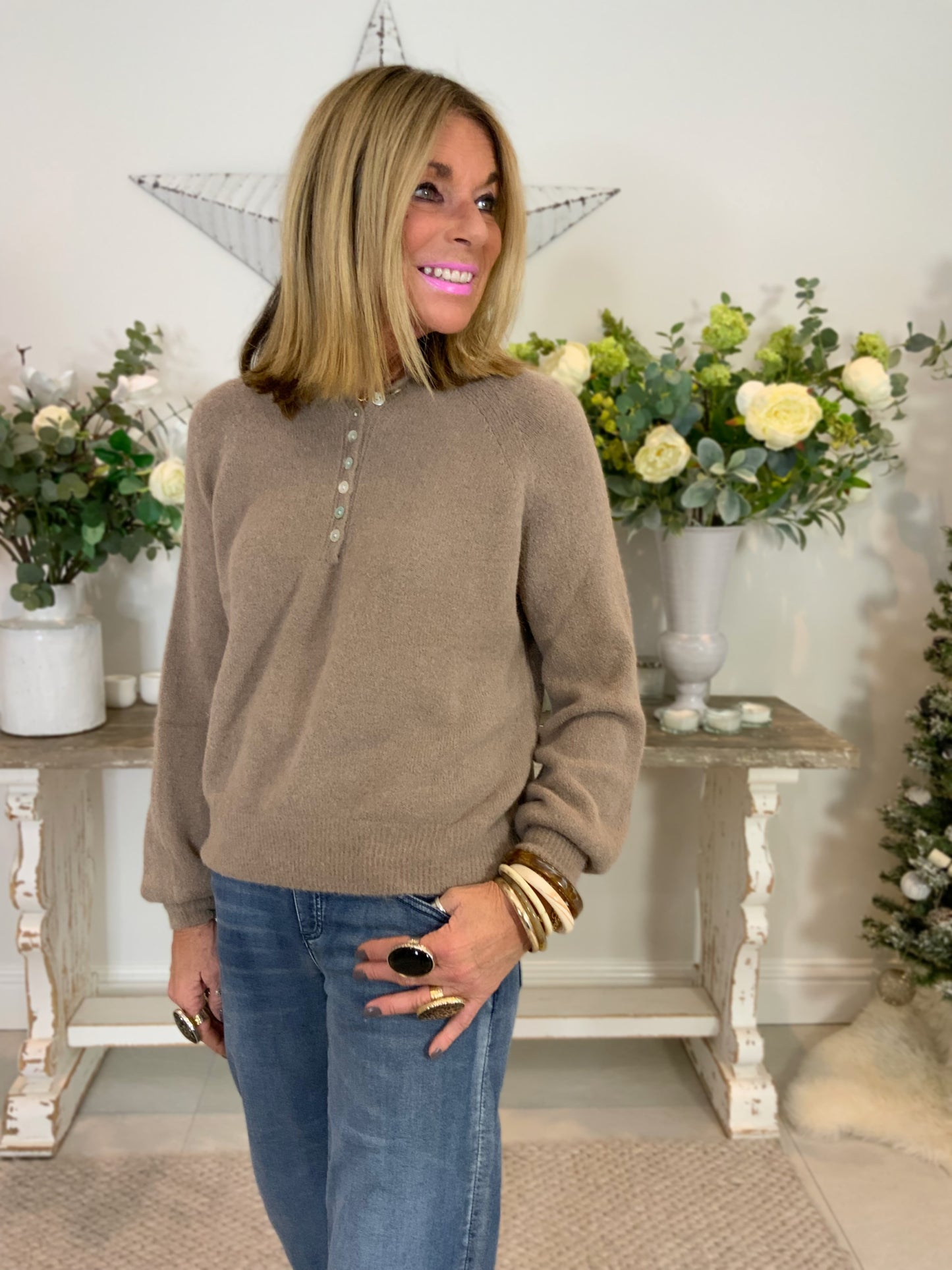 Tilly Button Alpaca Jumper