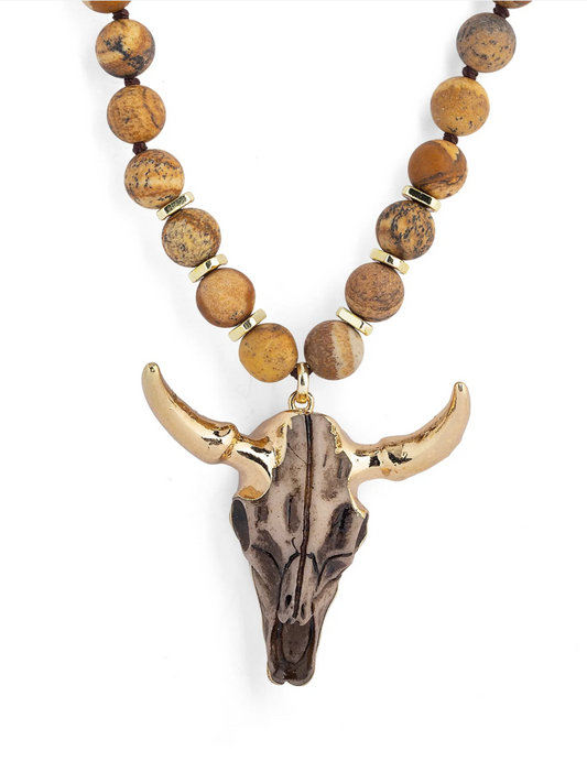 Wild Horn Necklace