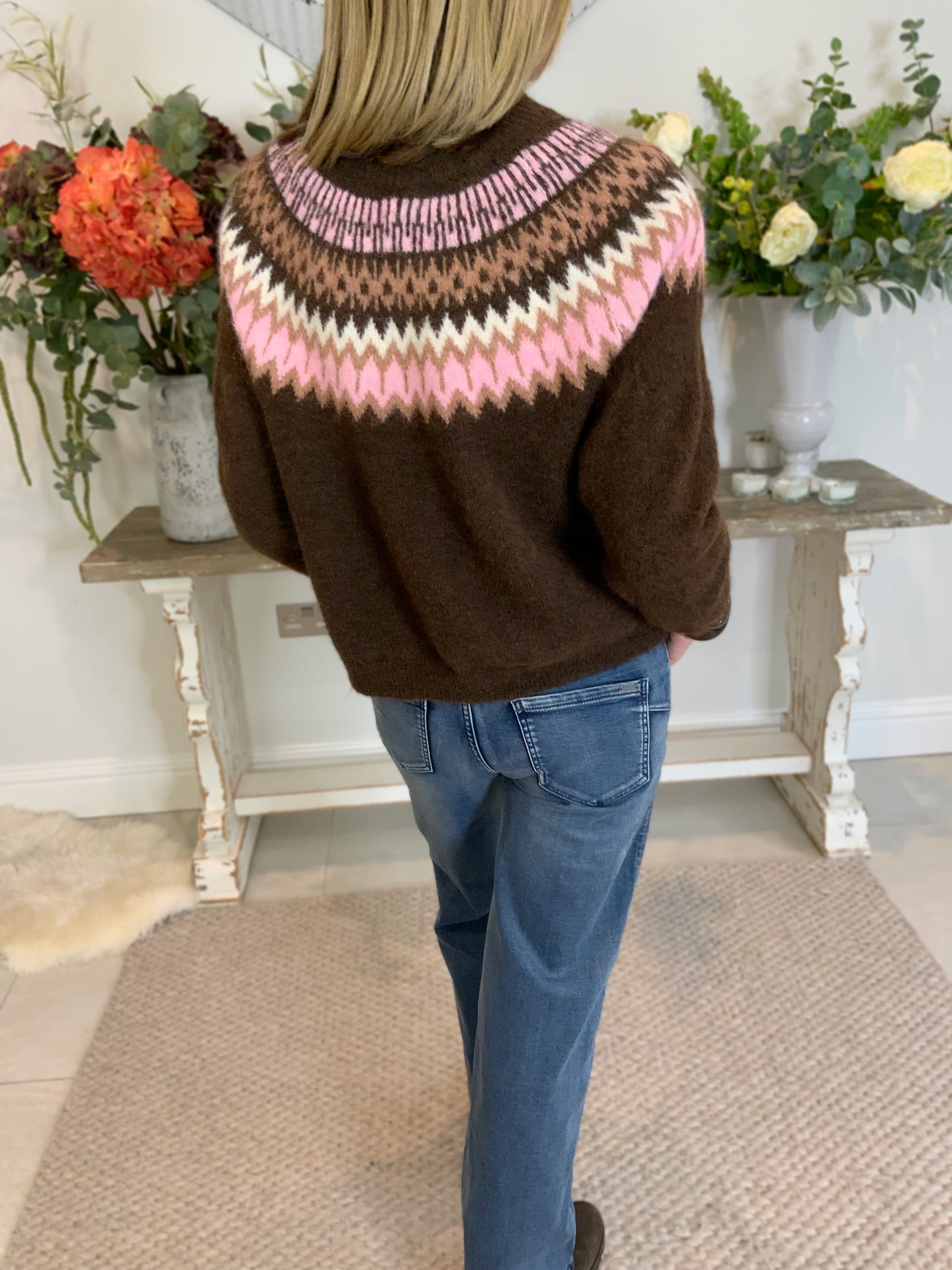 Paris Argyle Jumper