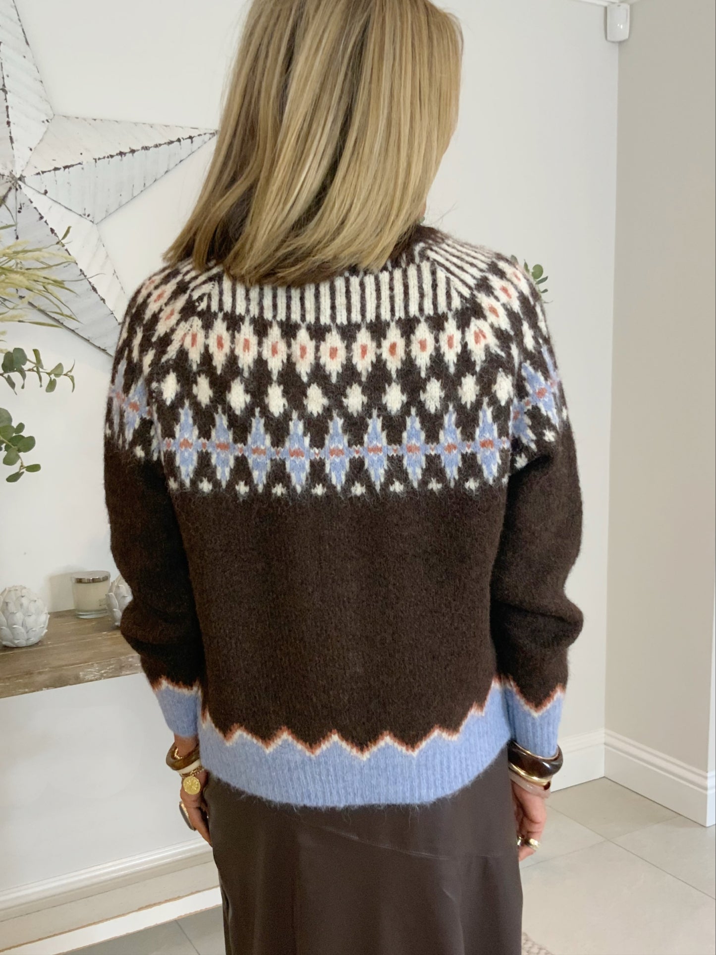 Savina Argyle Cardigan