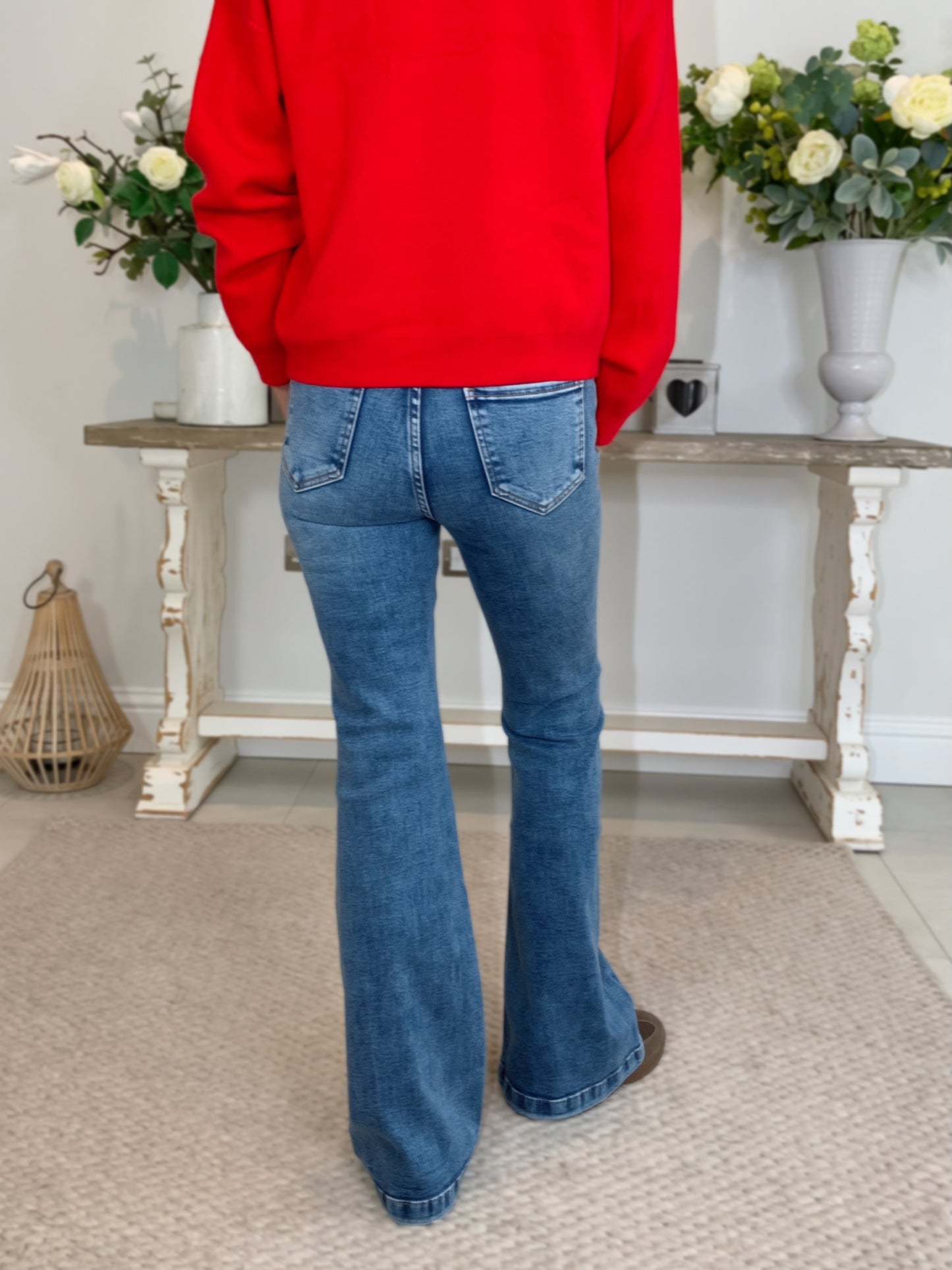 Boot Leg Flare Jeans
